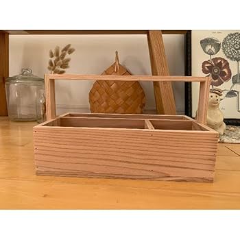 Amazon.co.jp: オーダー可能木製おかもちツールボックス/無垢材